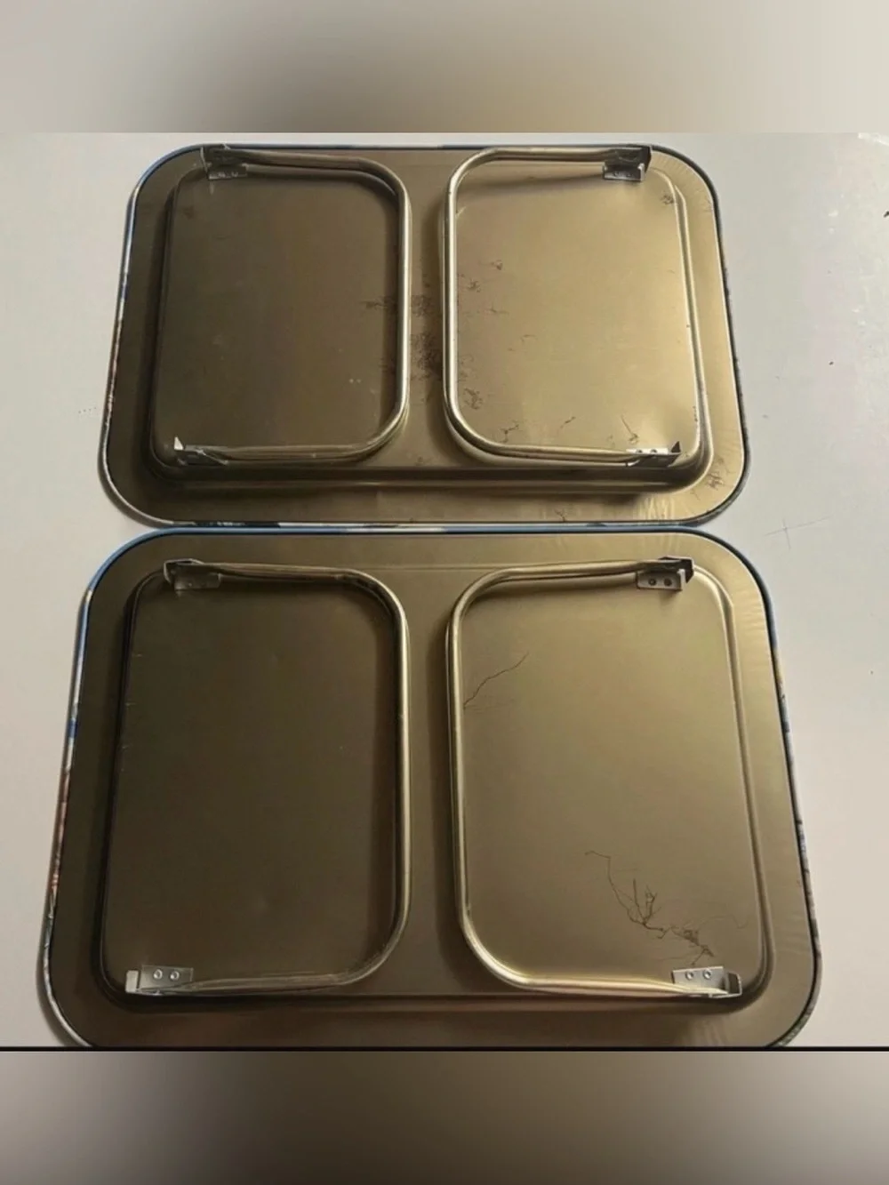 1987 Vintage Hasbro GI Joe Dinner/ Snack Trays (Set Of 2)